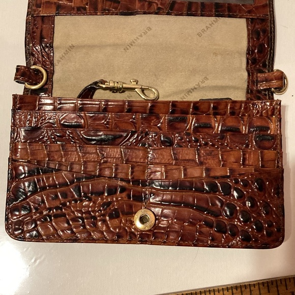 Brahmin minuette bag in pecan. Missing strap - Picture 5 of 11